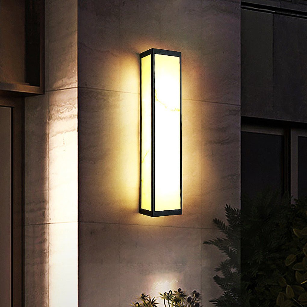 Rectangle Outdoor Wall Lights LED Wall Lamp Wall Sconce Lighting Wall Mounted Lights-Lighom
