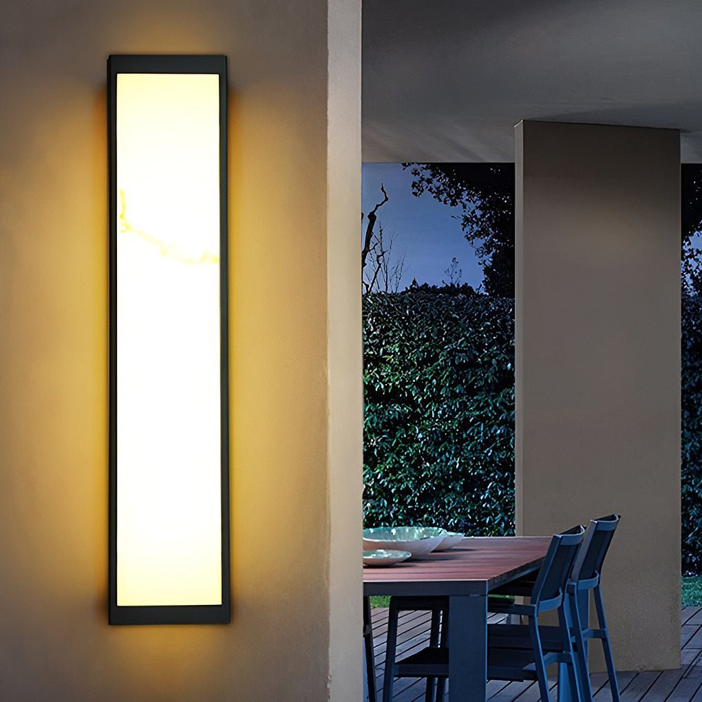 Rectangle Outdoor Wall Lights LED Wall Lamp Wall Sconce Lighting Wall Mounted Lights-Lighom