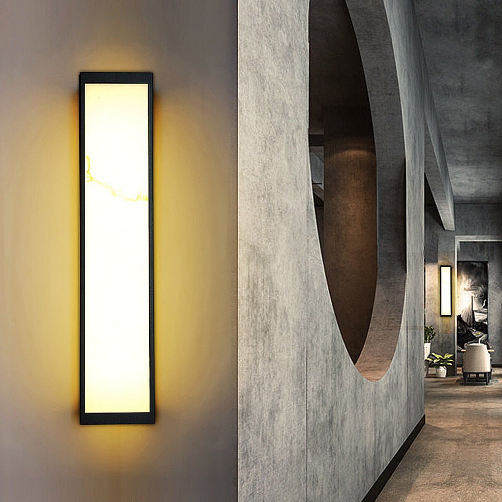 Rectangle Outdoor Wall Lights LED Wall Lamp Wall Sconce Lighting Wall Mounted Lights-Lighom
