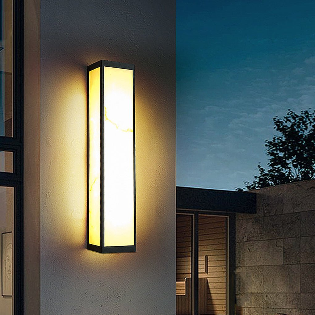 Rectangle Outdoor Wall Lights LED Wall Lamp Wall Sconce Lighting Wall Mounted Lights-Lighom