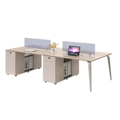 Rectangle Storage Shelf Cabinet Computer Desk