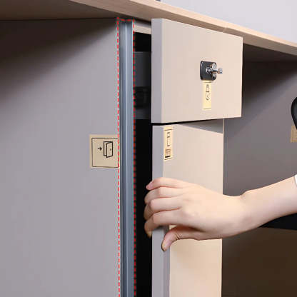 Rectangle Storage Shelf Cabinet Computer Desk