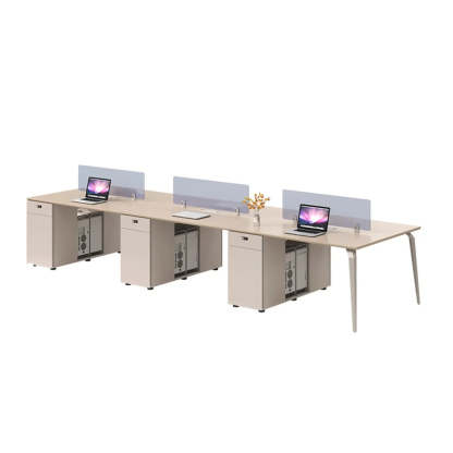 Rectangle Storage Shelf Cabinet Computer Desk