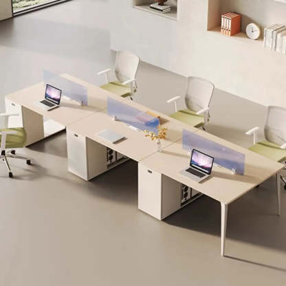Rectangle Storage Shelf Cabinet Computer Desk