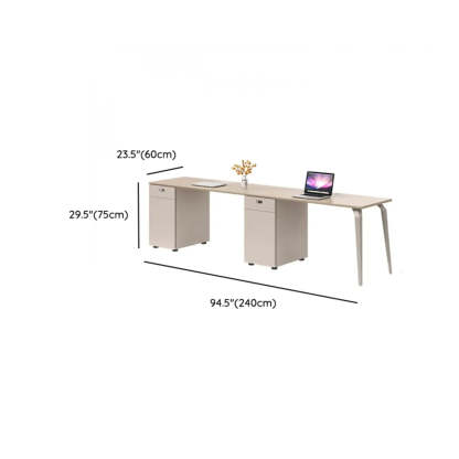Rectangle Storage Shelf Cabinet Computer Desk