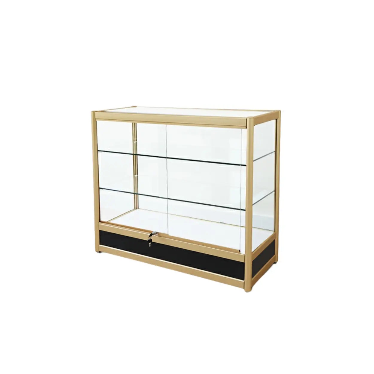 Lighom modern storage curio gold wine cabinets in metal glass wood