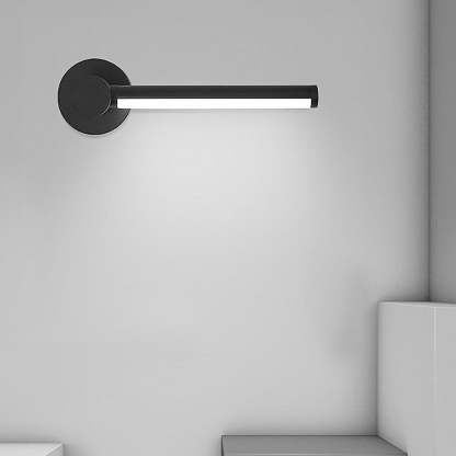 Rectangular Shaped Thin Long Style Wall Sconces with Aluminum Acrylic Design-Lighom