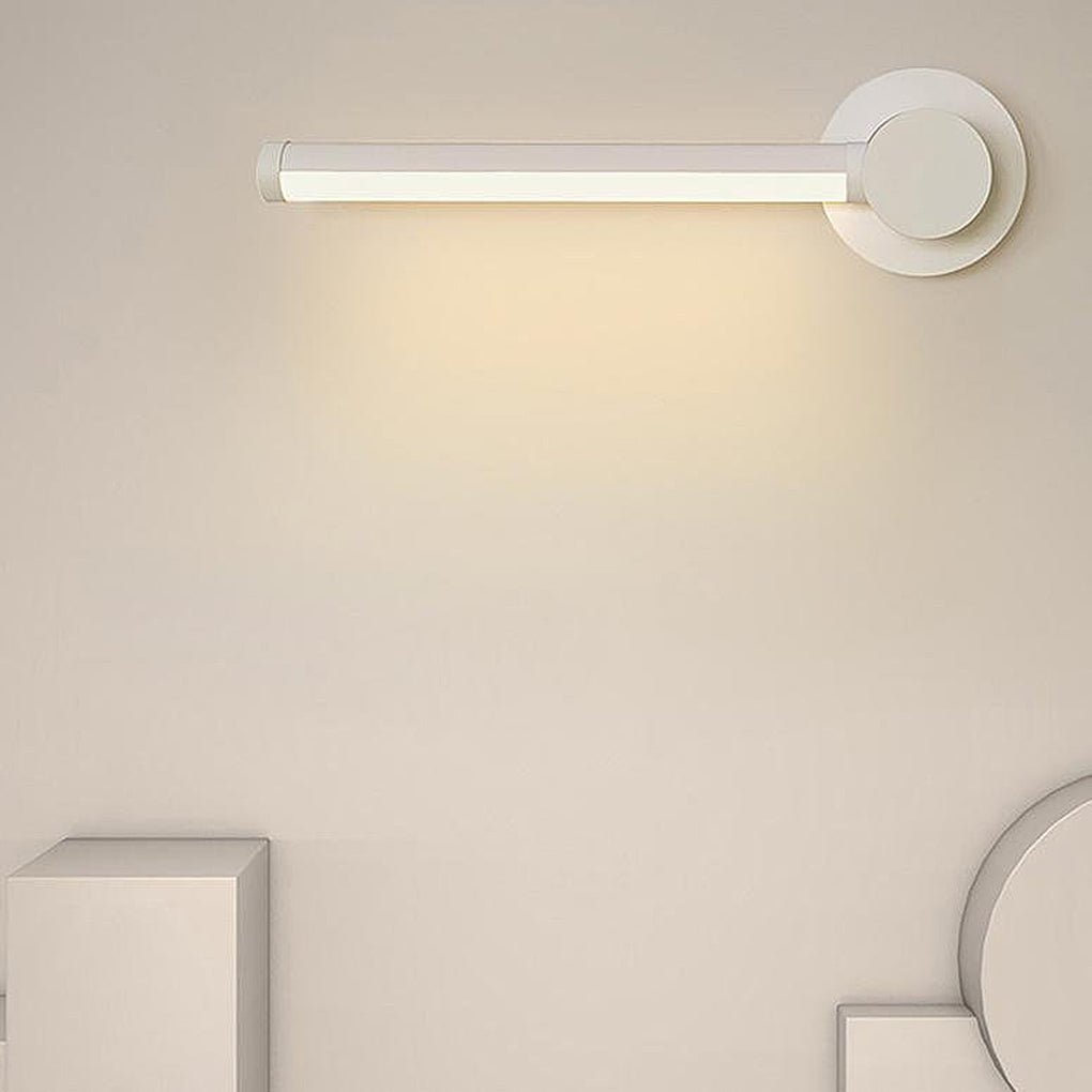 Rectangular Shaped Thin Long Style Wall Sconces with Aluminum Acrylic Design-Lighom