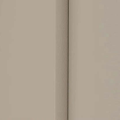 Rectangular White Stone Top 2-Tier Nightstand