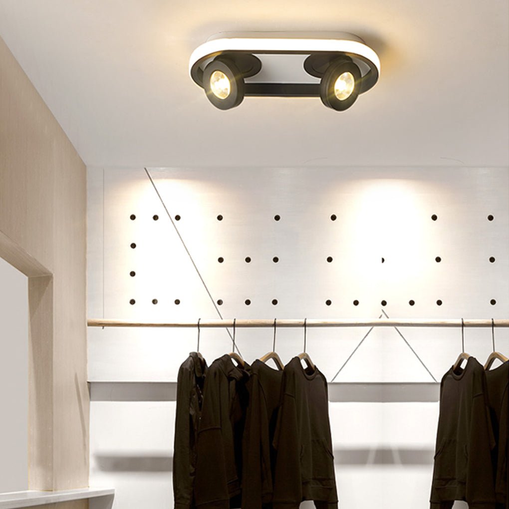 Rectangular Strip Flush Mount Kitchen Light