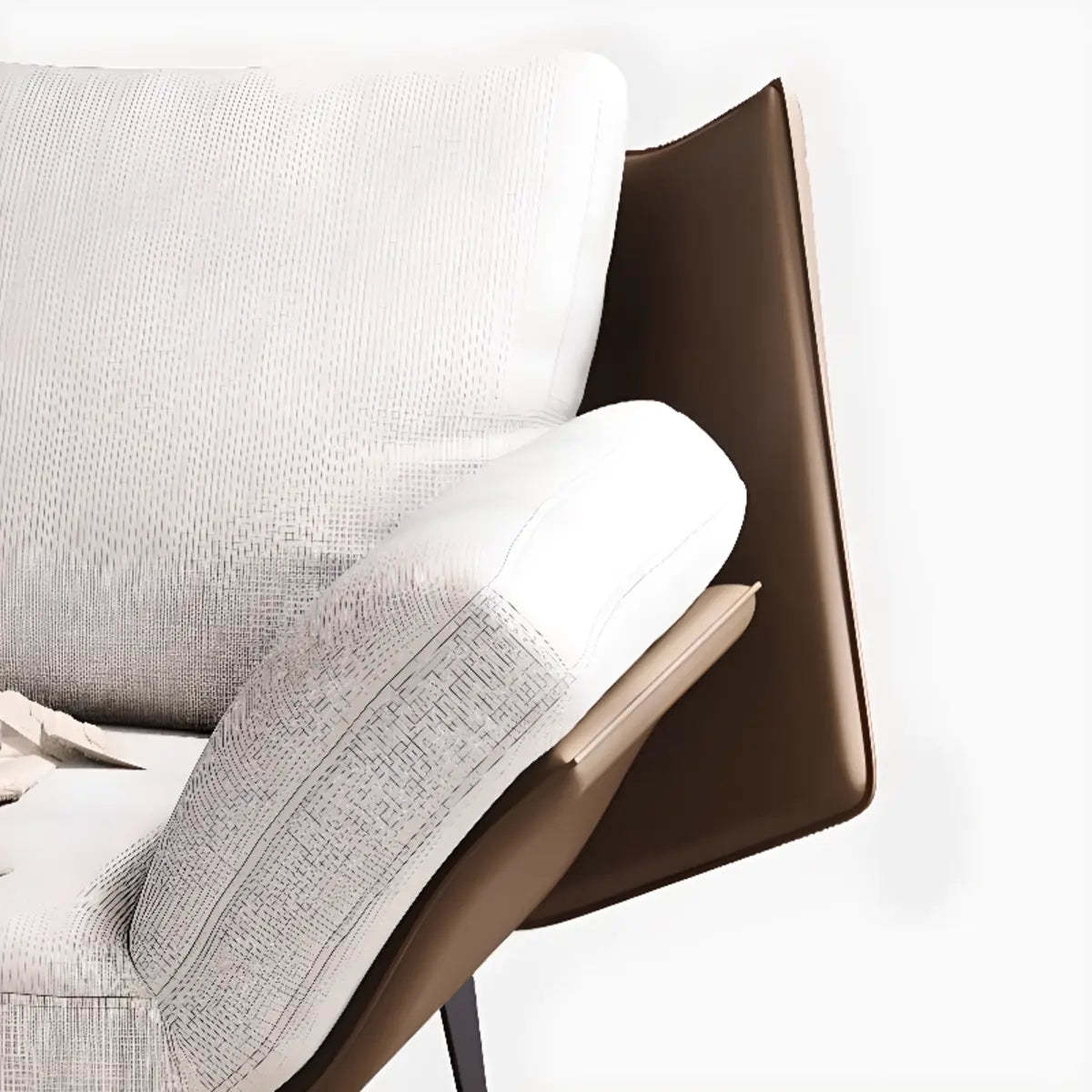 Cushion Back Arm Chair with Removable Cushions