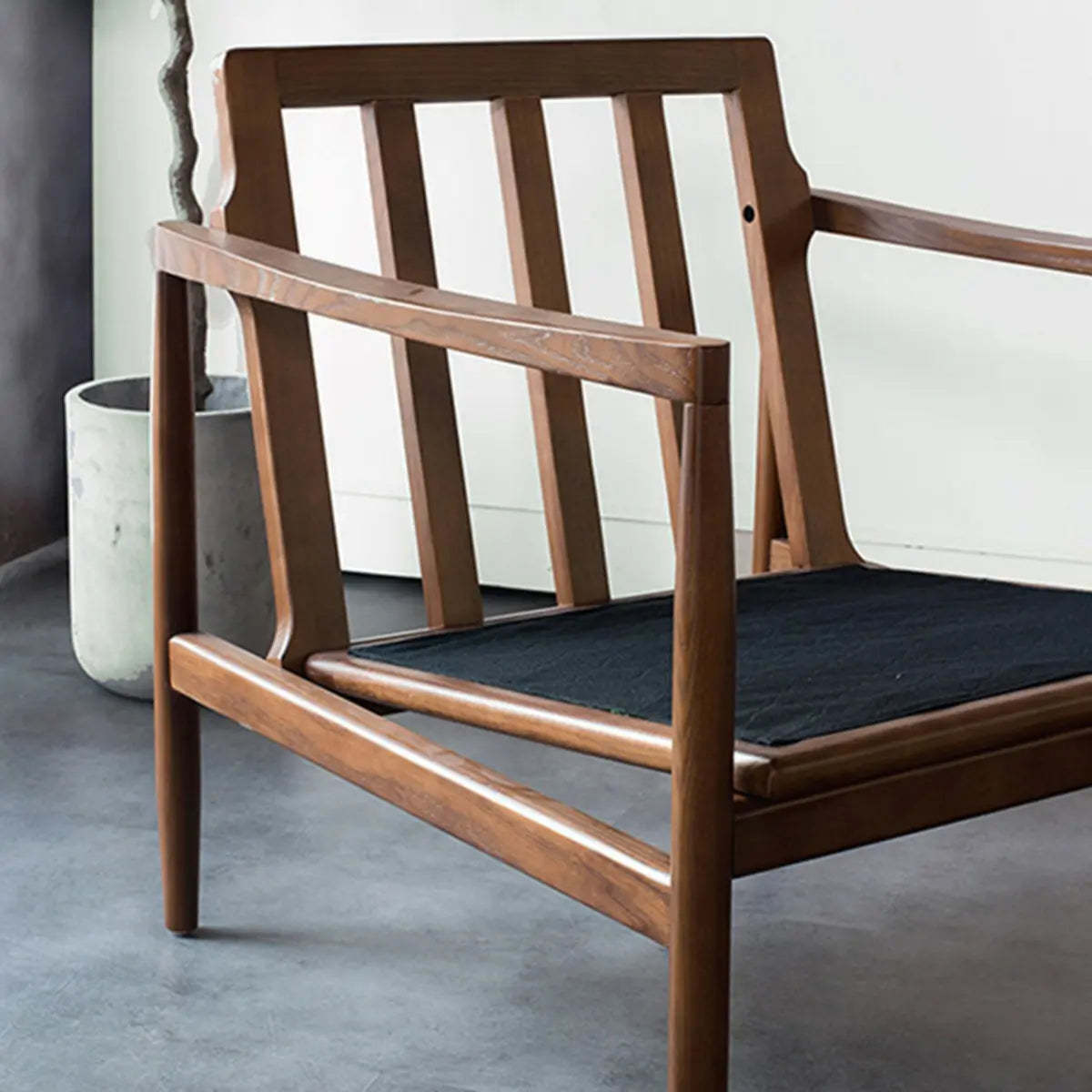 Water-Resistant Leather Removable Cushion Armchair