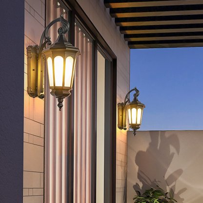 Retro Classic Waterproof Wall Lamp Decorative Lighting For Outdoor Balcony-Lighom