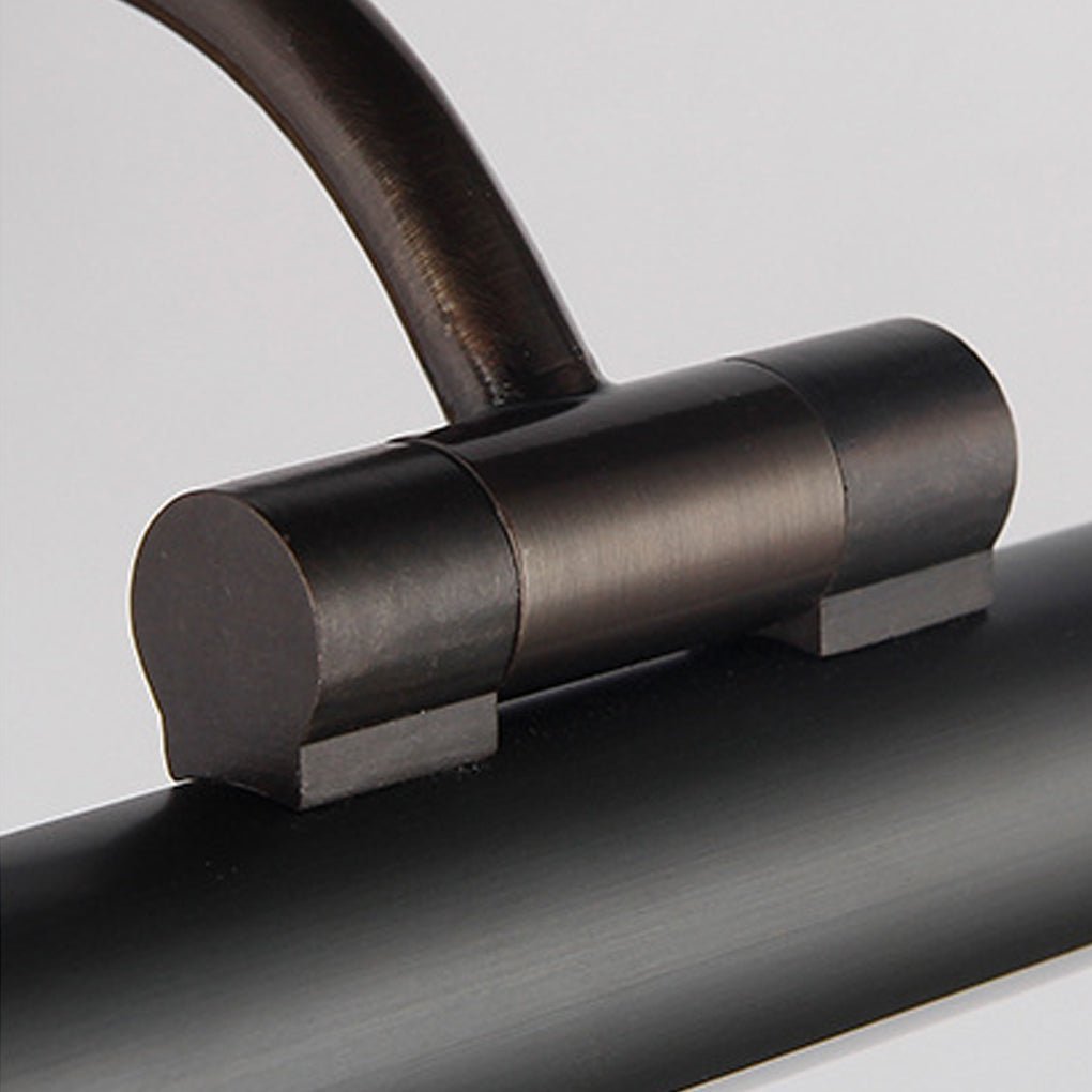 Black Copper Linear Rotatable Bathroom Vanity Light with 240° Adjustable LED Head-Lighom
