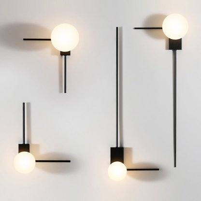 Retro Nordic Industrial Style Creative Warm Light Ceiling Lamp Wall Sconces-Lighom