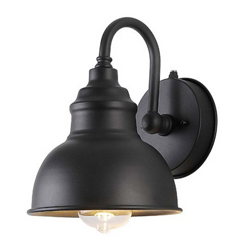 Retro Outdoor Waterproof Balcony Exterior Wall Light Gate Light with Light Sense-Lighom