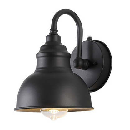 Retro Outdoor Waterproof Balcony Exterior Wall Light Gate Light with Light Sense-Lighom