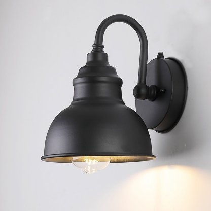 Retro Outdoor Waterproof Balcony Exterior Wall Light Gate Light with Light Sense-Lighom