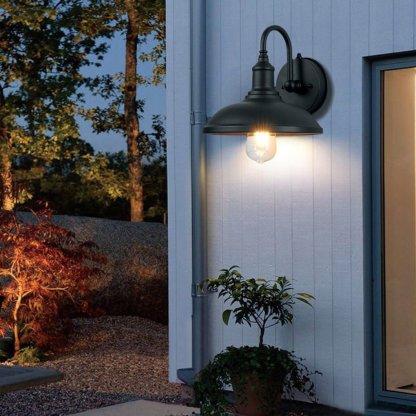 Retro Outdoor Waterproof Induction LED Wall Sconces Balcony Stair Garden Light-Lighom