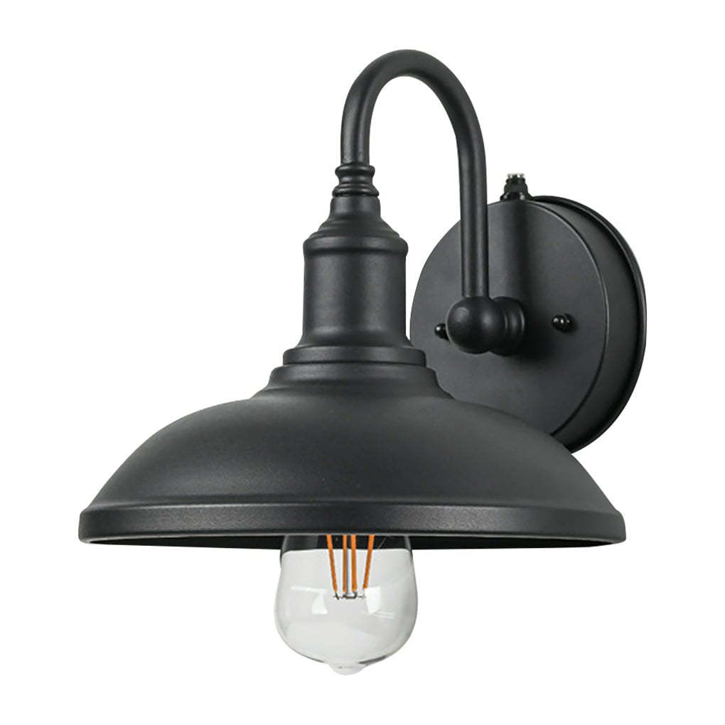 Retro Outdoor Waterproof Induction LED Wall Sconces Balcony Stair Garden Light-Lighom