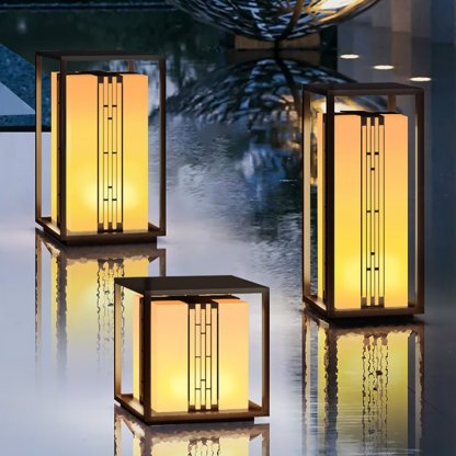 Retro Simple Outdoor Garden Park Courtyard Lawn Lamp Waterproof Landscape Lighting-Lighom