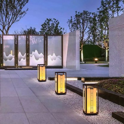Retro Simple Outdoor Garden Park Courtyard Lawn Lamp Waterproof Landscape Lighting-Lighom