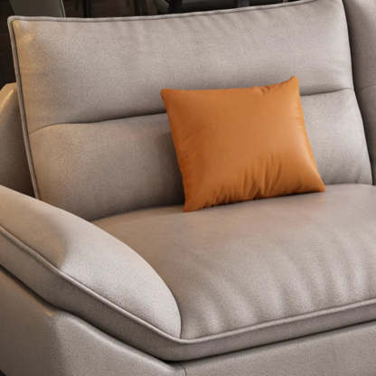 Reversible Beige Tech Cloth Sectional