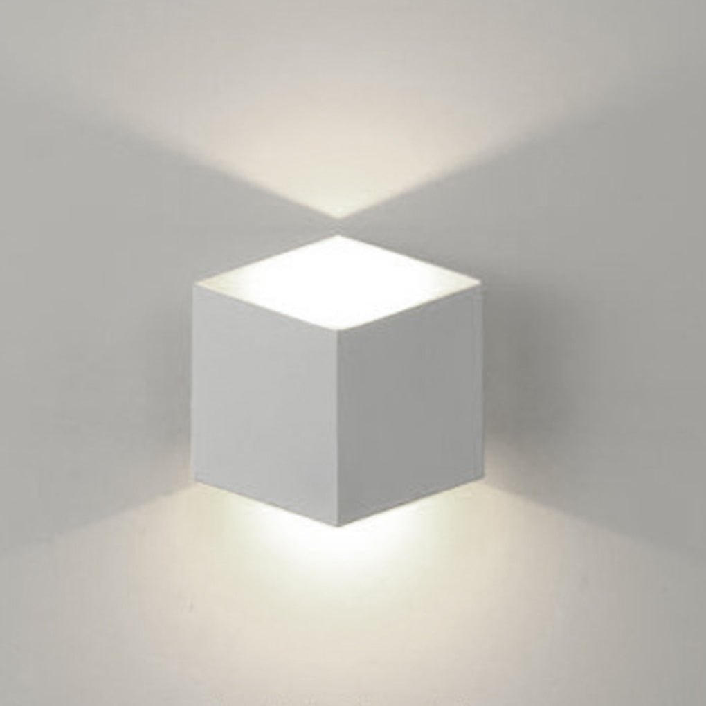 Square Waterproof up and down Lighting LED Modern Outdoor Wall Lights-Lighom