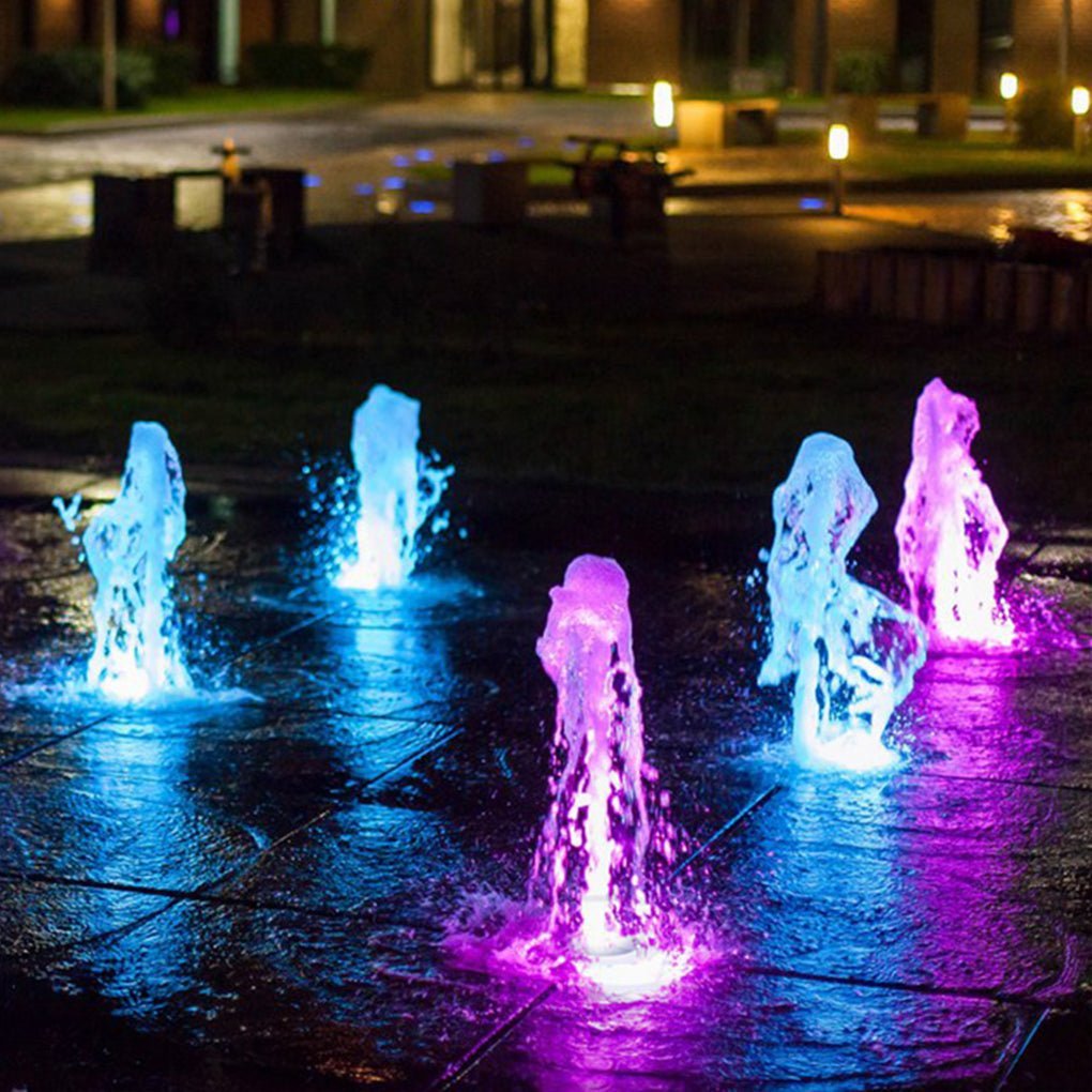 Vibrant LED Ring Pool Lights Waterproof and Colorful Fountain Illumination-Lighom