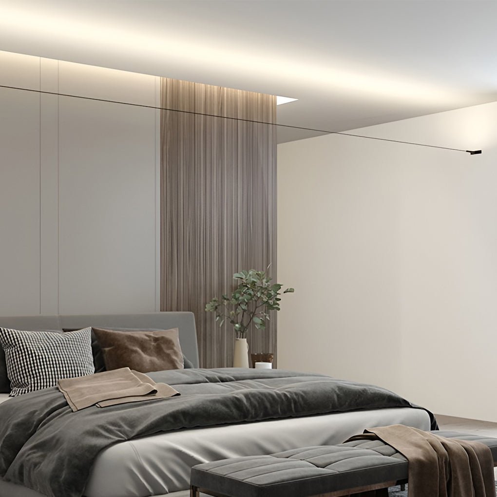 Rotatable Intelligent Dimming COB Modern LED Strip Lights Linear Light-Lighom