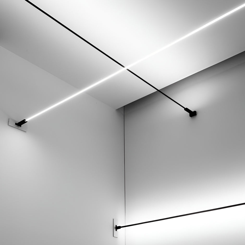 Rotatable Skyline Linear LED Lights Slim Steel Line Ceiling Light-Lighom