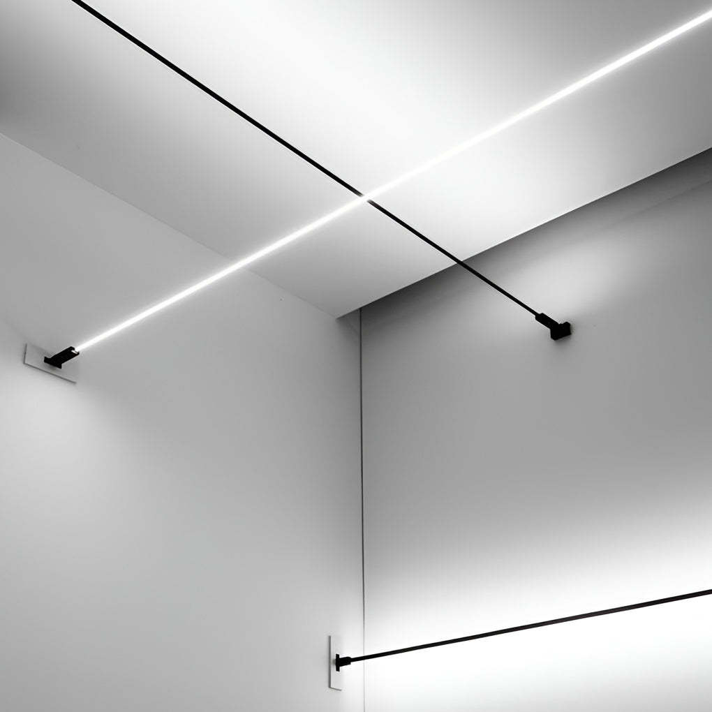 Rotatable Skyline Linear LED Lights Slim Steel Line Ceiling Light-Lighom