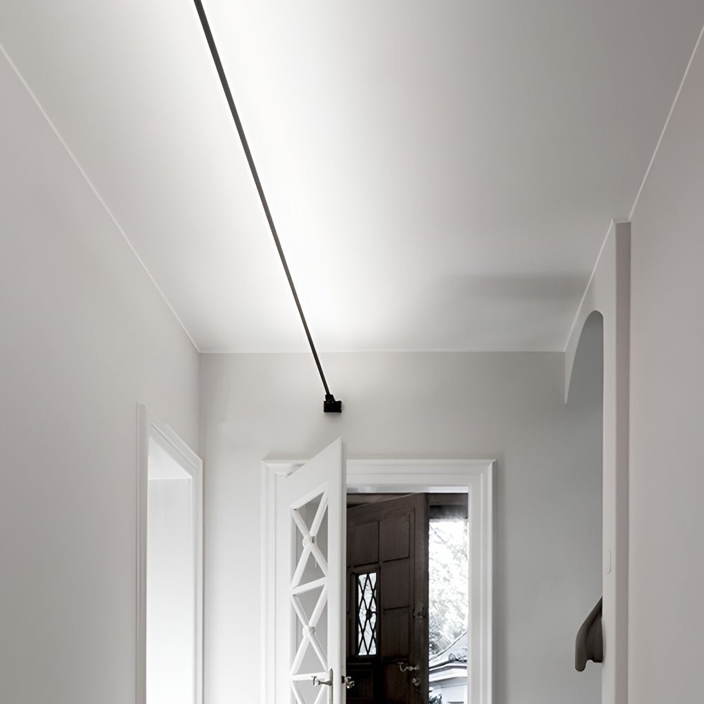 Rotatable Skyline Linear LED Lights Slim Steel Line Ceiling Light-Lighom