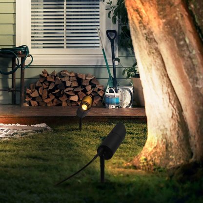 Rotatable Outdoor Waterproof LED Landscape Spotlights for Courtyard Lawn-Lighom