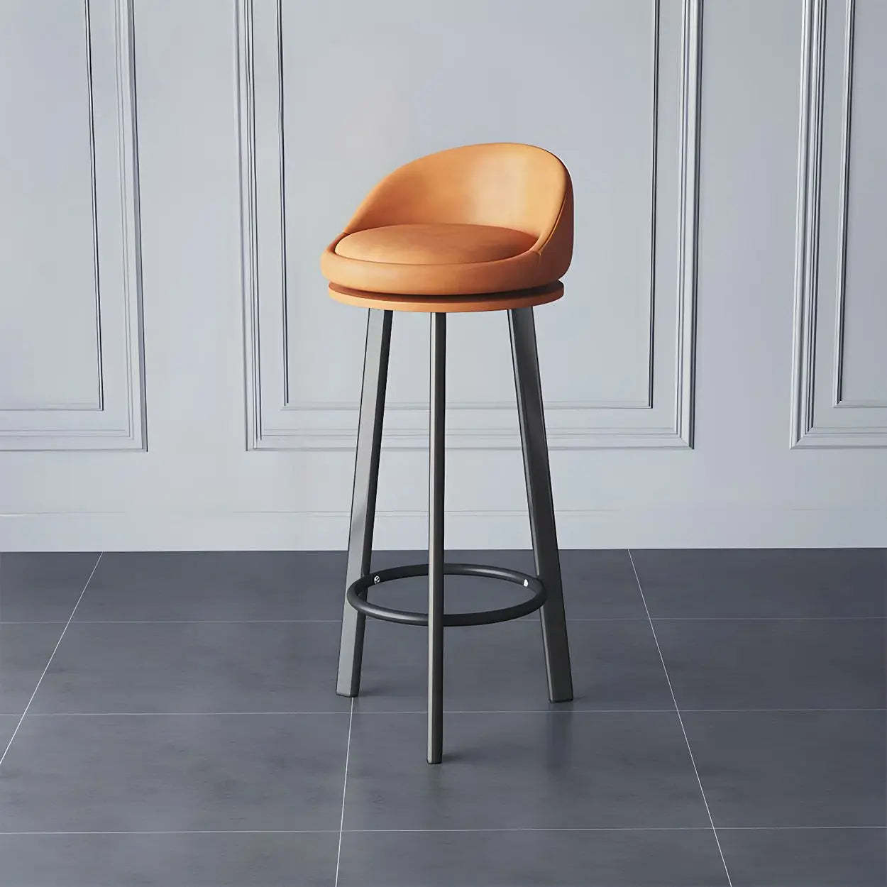 Fabric Tripod Bar Stool
