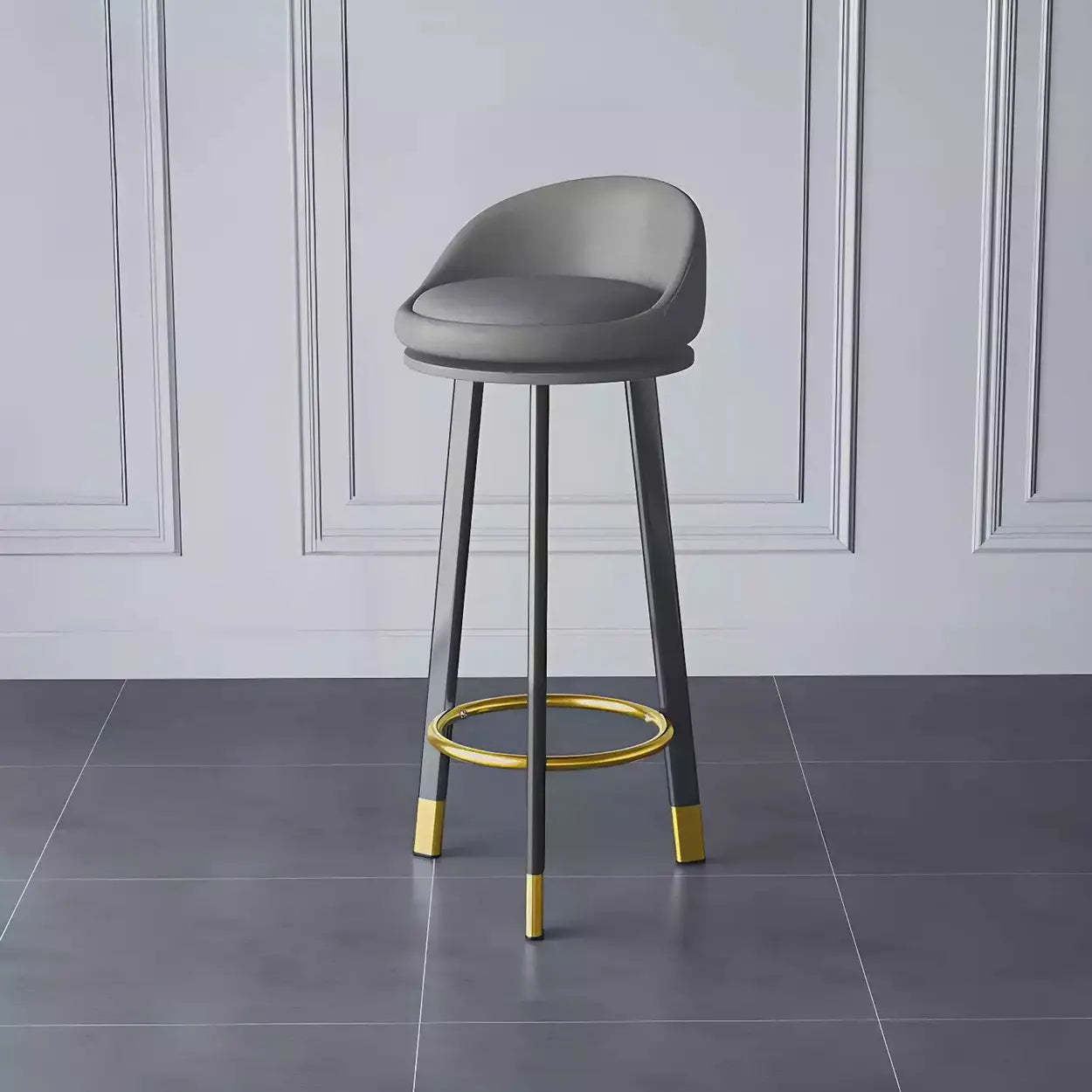 Fabric Tripod Bar Stool
