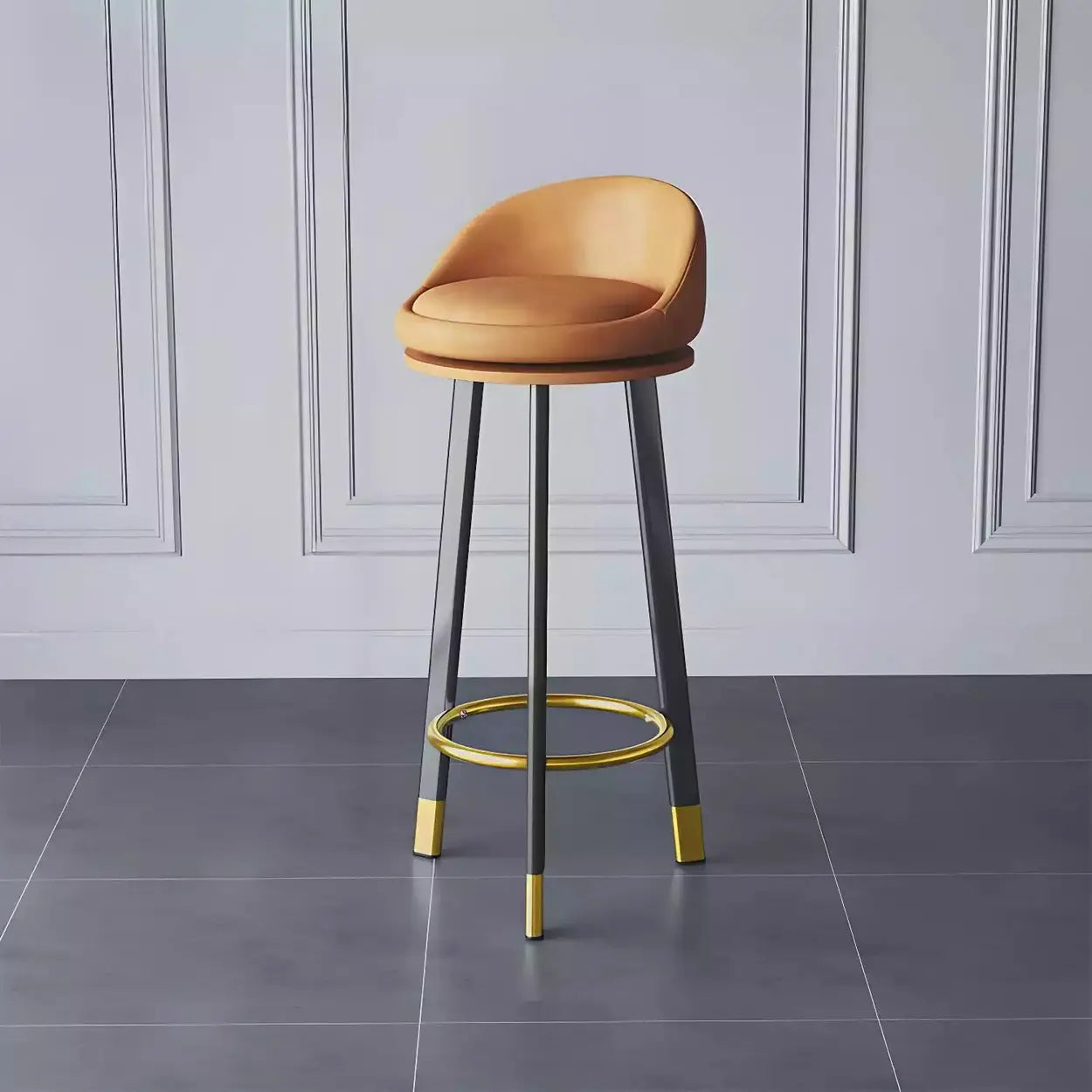 Fabric Tripod Bar Stool