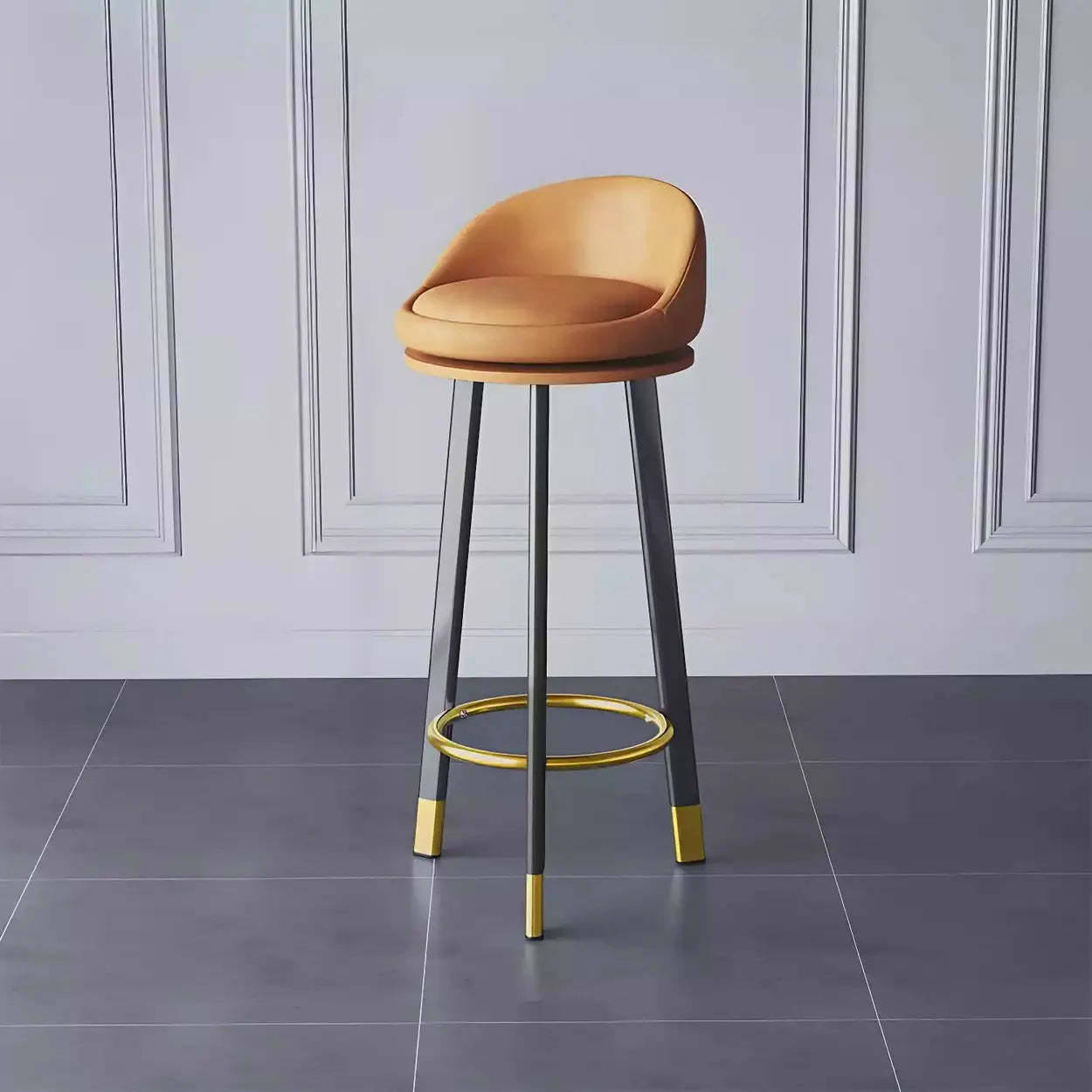 Fabric Tripod Bar Stool