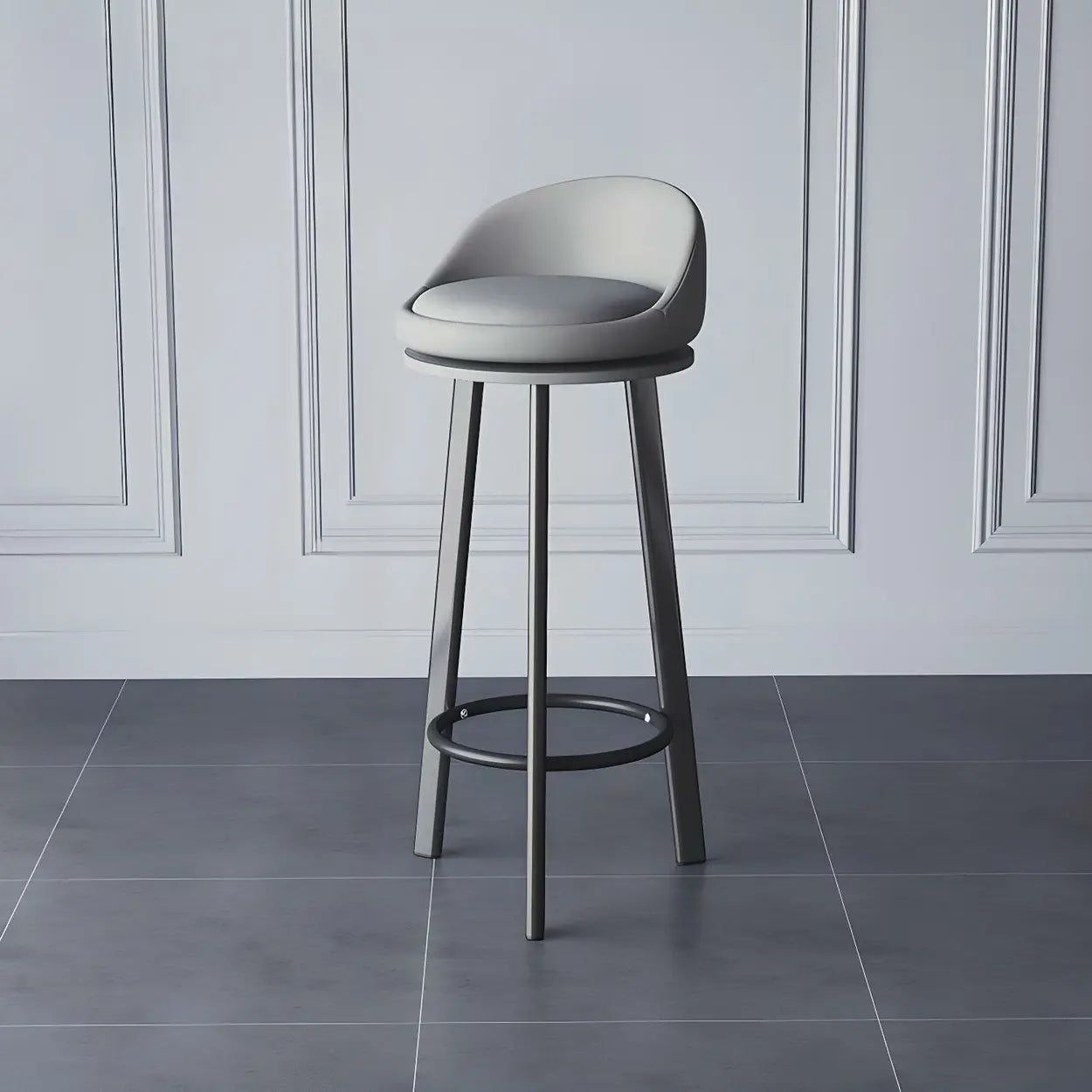 Fabric Tripod Bar Stool