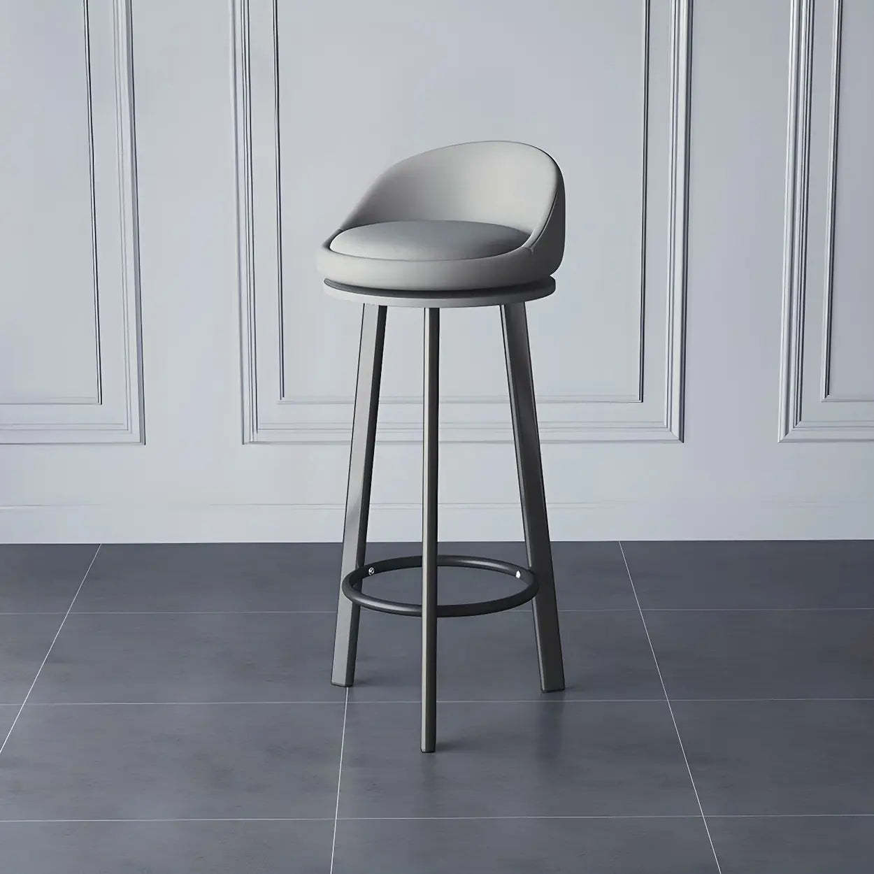 Fabric Tripod Bar Stool