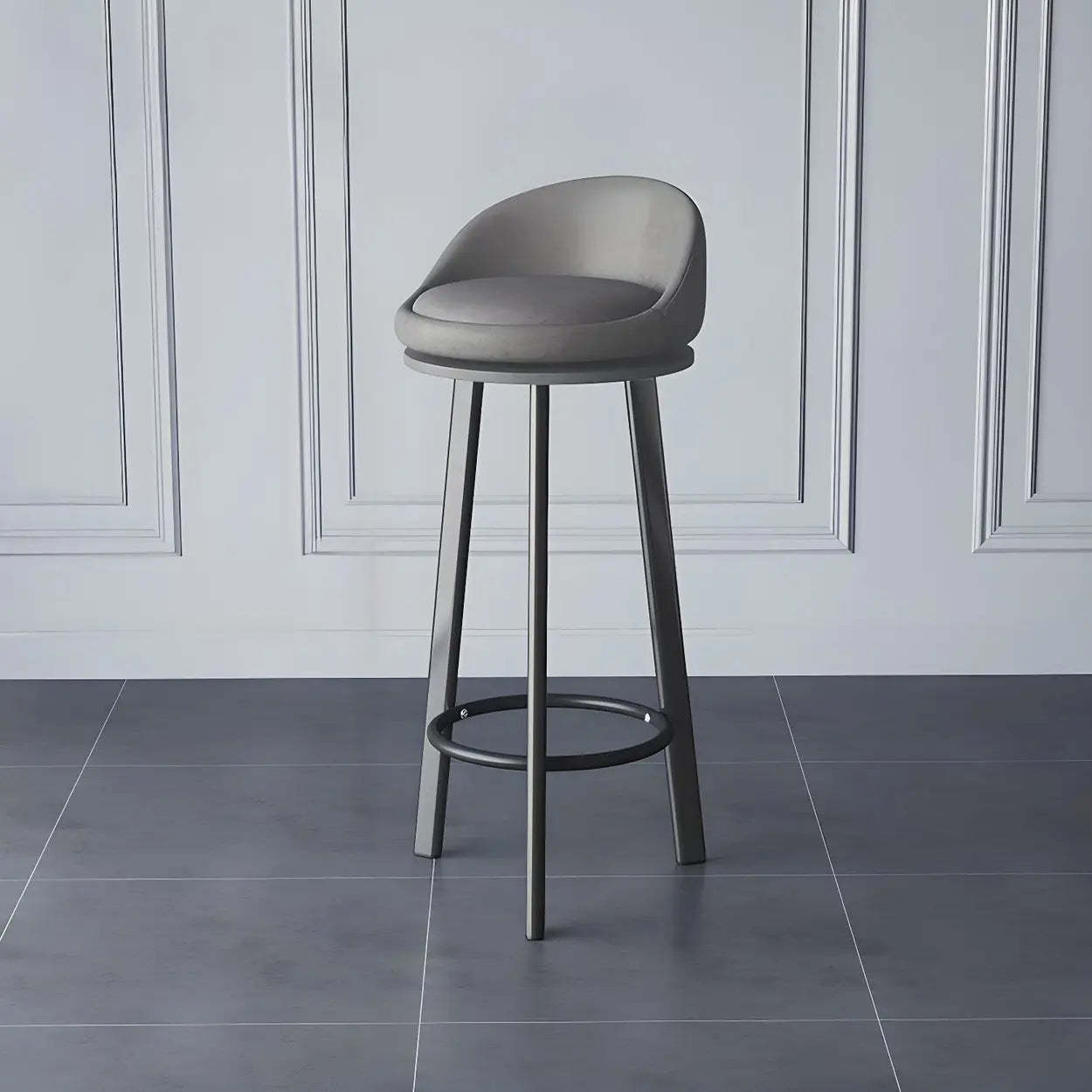 Fabric Tripod Bar Stool