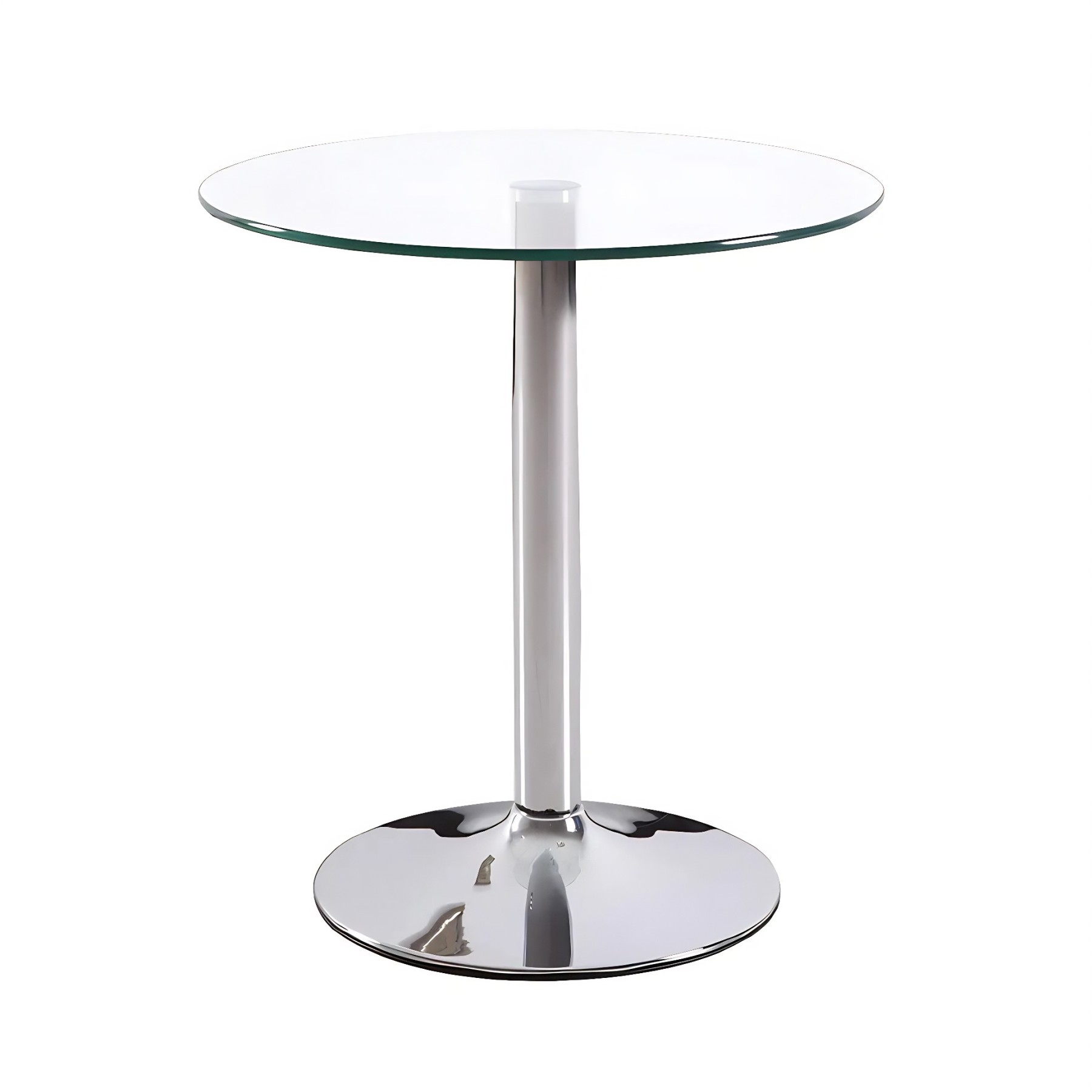 Round Glass Scratch-Resistant Dining Table