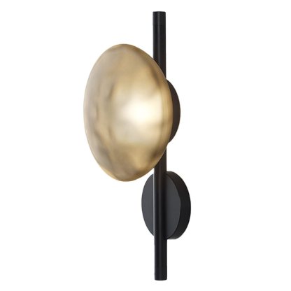 Round Glass Shell Design Wall Sconce Modern Bedside & Study Wall Lamp-Lighom