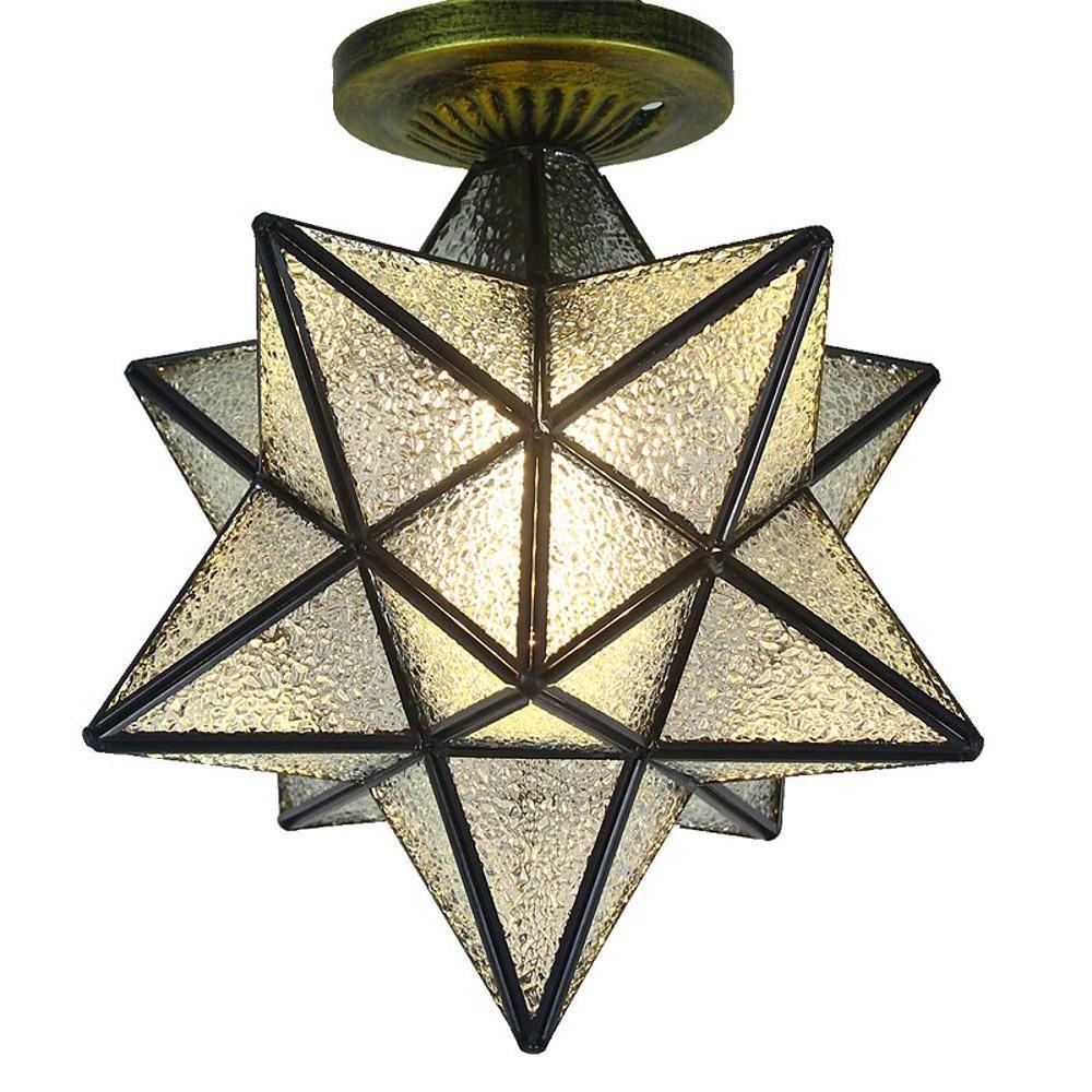 Metal Entryway Pendant Light — Black