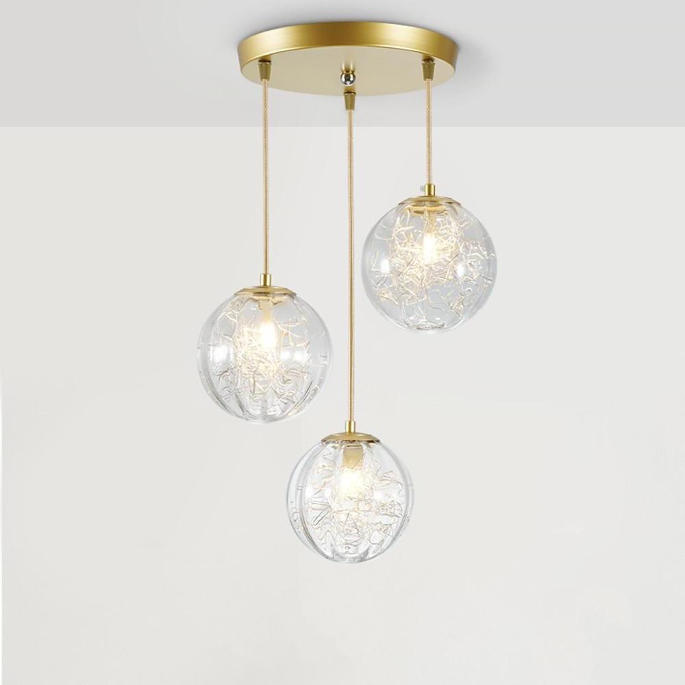 Nordic Artistic Glass Pendant Lighting Globe Pendant Lighting-Lighom