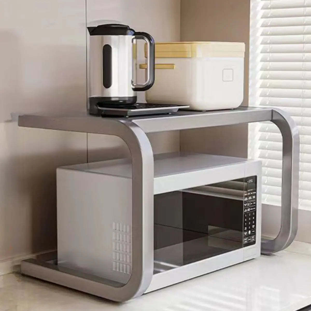 Modern home resistant display cabinets in metal glass