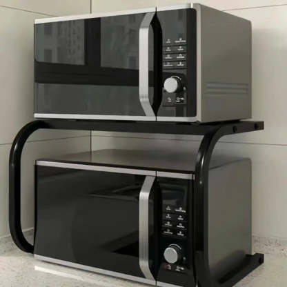 Rust Resistant Metal Baker's Rack with Microwave Shelf