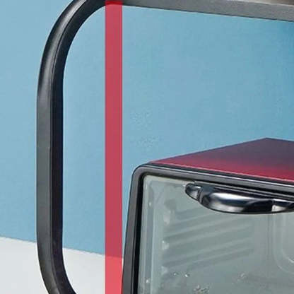Rust Resistant Metal Baker's Rack with Microwave Shelf