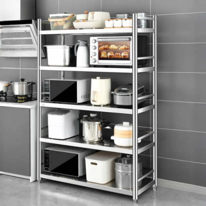 Silver Rust Resistant Stainless Steel Baker's Rack