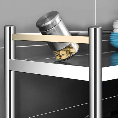 Silver Rust Resistant Stainless Steel Baker's Rack